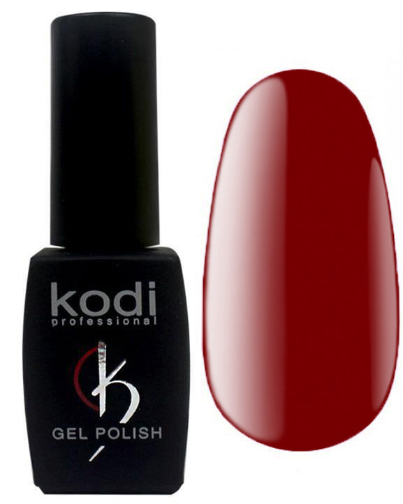 Гель-лак для нігтів Kodi Professional "Red" №R110 Карміново-червоний (емаль) 8 мл