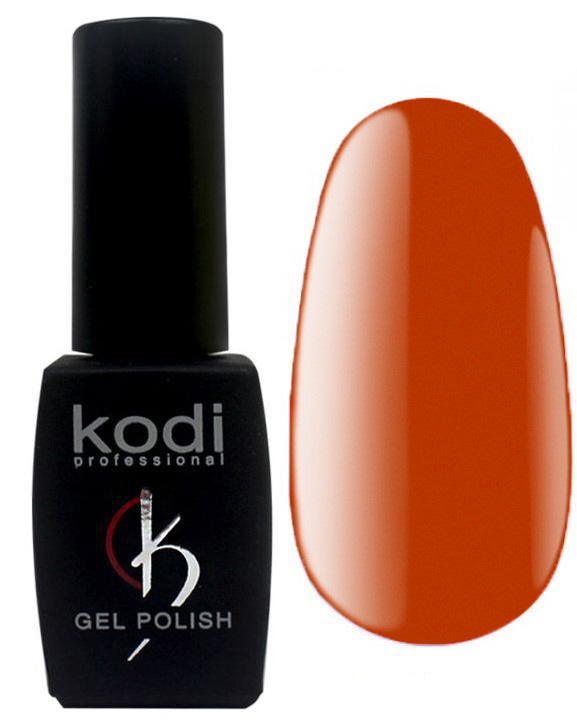 Гель-лак для нігтів Kodi Professional "Salmon" №SL065 Карамельно-теракотовий (емаль) 8 мл