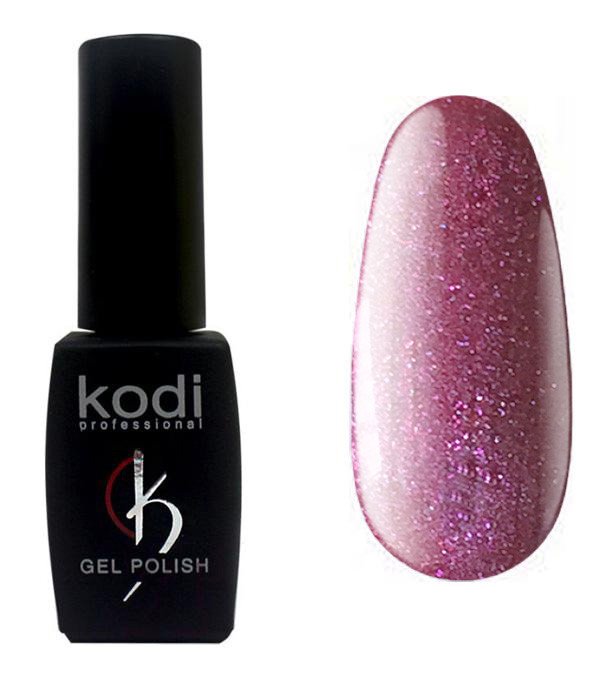 Гель-лак для нігтів Kodi Professional "Violet" №V081 Сливовий з шимером (емаль) 8 мл