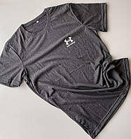 Мужская футболка UNDER ARMOUR хлопковая, спортивная, легкая футболка из натуральной ткани