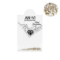 Камінці сваровських ANVI Professional PIXI золоті №5 - 200 шт