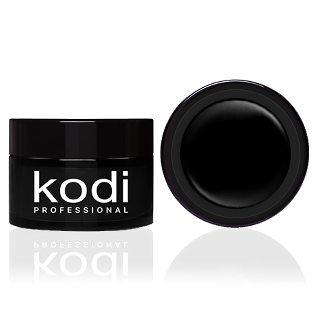 Гель-фарба Kodi Professional №2, 4 мл чорна