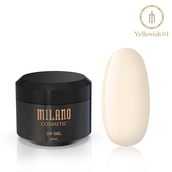 Гель для нарощування Milano Yellowish 1 Gel, 30 мл