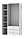 Розпашна Шафа для одягу Doros Гелар Білий 3 ДСП 116,2х49,5х203,4 (42001021), фото 2