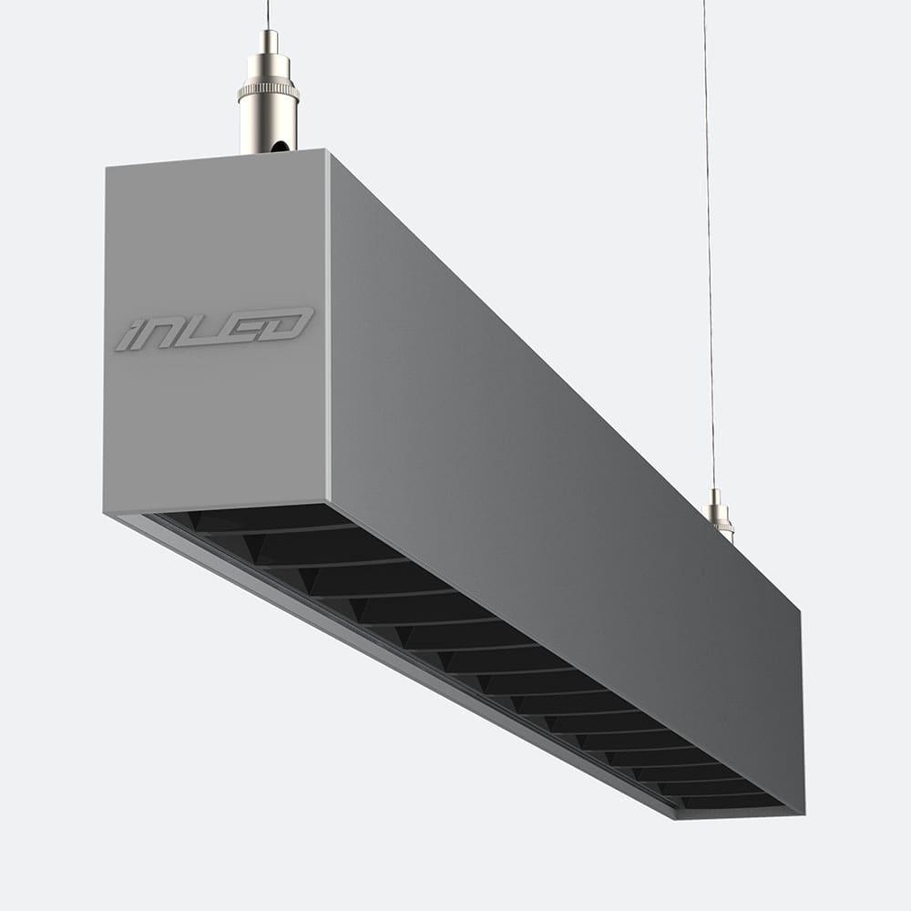 Лінійний світильник 20w 4000К 70х46х840mm IP20 подвесной trail 5070 comfort LC-LED-D20-840