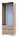 Розпашна Шафа для одягу Doros Гелар Cонома 2 ДСП 77,5х49,5х203,4 (80737022), фото 2