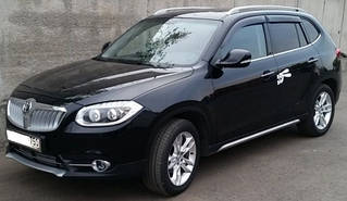 Вітровики "CT" дефлектори вікон на авто Кобра для Brilliance V5 2011+