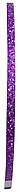 Голографічна полоска для нігтів 2 мм (фіолетова з блискітками)
