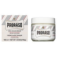 Крем до бритья для чувствительной кожи Proraso White Line 100 мл