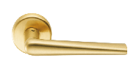 Дверная ручка Colombo Design Robotre CD91, матовое золото.