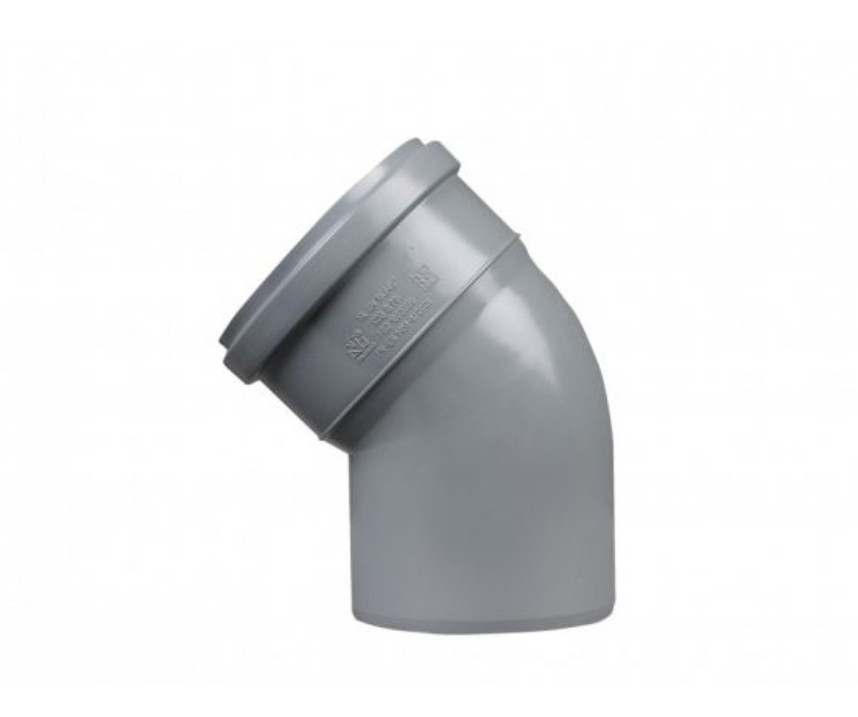 Коліно сіре 110 45*, фото 1