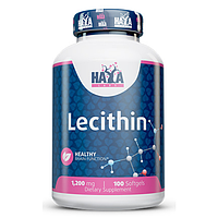 Лецитин HayaLabs Lecithin 1200 мг - 100 софт гель