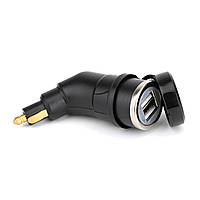 Мото зарядка USB штекер роз'єм BMW DIN Hella з підсвічуванням