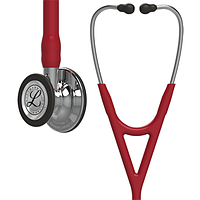 Стетоскоп Cardiology IV Littmann 6170 бордовий з дзеркальною головкою (Burgundy/Mirror)