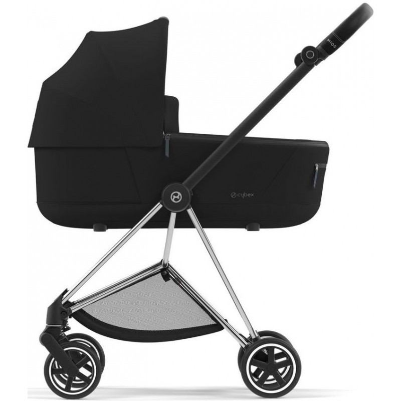 Коляска Cybex Mios 4.0 шасі Chrome Black + люлька Sepia Black, фото 1