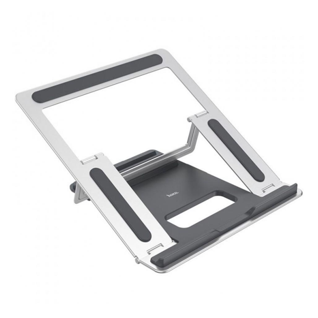 Компактная подставка для ноутбука/планшета HOCO/HOLDER Aluminum Alloy PH37 алюминиевая - фото 3 - id-p1782317835
