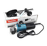 Болгарка Makita 9558 NH 840 Вт, 125 круг Кутова шліфмашина КШМ Макіта, фото 3