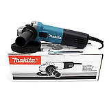 Болгарка Makita 9558 NH 840 Вт, 125 круг Кутова шліфмашина КШМ Макіта, фото 4