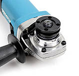 Болгарка Makita 9558 NH 840 Вт, 125 круг Кутова шліфмашина КШМ Макіта, фото 7