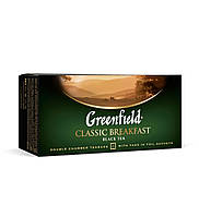 Чай Гринфилд черный Classic Breakfast 25 пакетиков