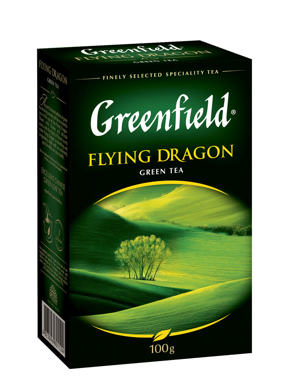 Чай Грінфілд зелений Flying Dragon 100г листовий