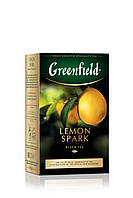 Чай Гринфилд черный с лимоном Lemon Spark 100г листовой