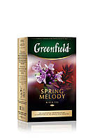 Чай Гринфилд черный с чабрецом Spring Melody 100г листовой