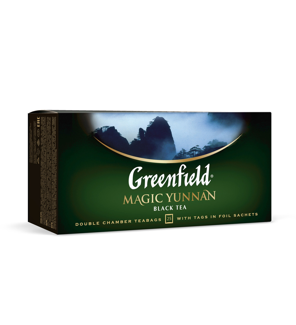 Чай Грінфілд чорний Magic Yunnan 25 пакетиків