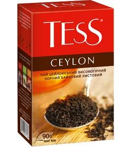 Чай чорний листовий Tess Ceylon 90гр
