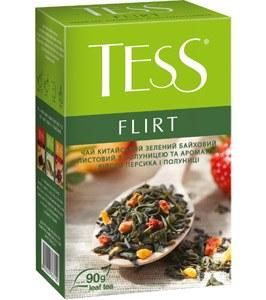 Чай зелений листовий Tess Flirt 90гр