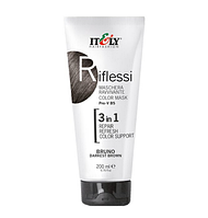 Маска тонувальна для волосся Itely Riflessi Color Mask Darkest Brown 200 мл (21486Gu)