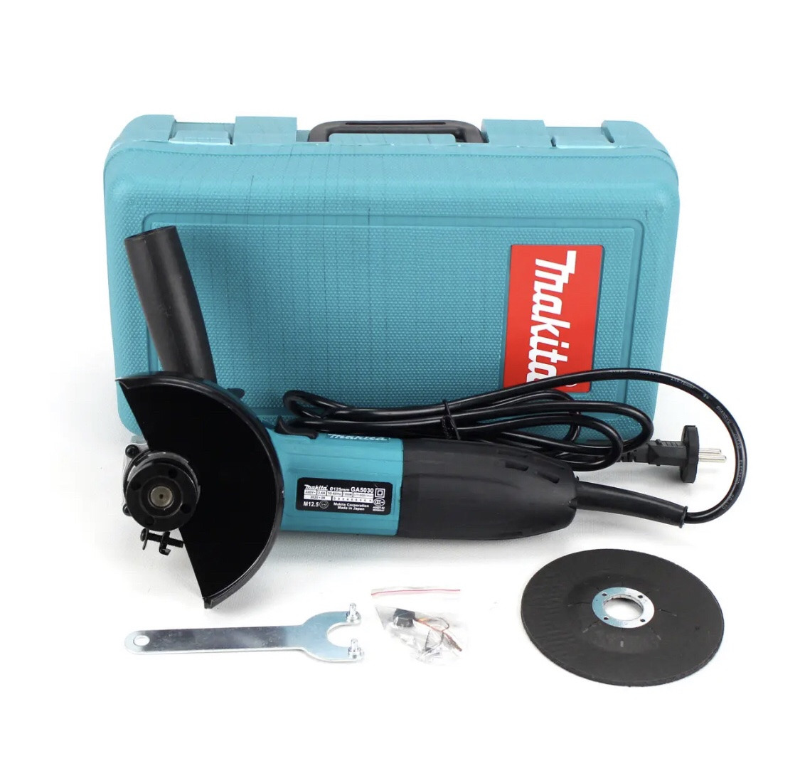 Болгарка Makita GA 5030 720 Вт, 125 круг Кутова шліфмашина Макіта в кейсі, КШМ