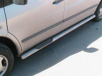 Автомобильные пороги трубы из нержавейки на Mercedes Vito W638 1996-2003