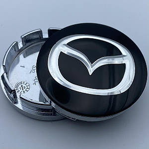 Ковпачок на диски Mazda 56 мм 52 мм чорний