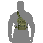 Сумка тактична однолямкова Gunner Sling Olive оливкова, фото 3