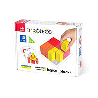 Детские деревянные кубики "Части и целое" Igroteco 900460 20 кубиков от IMDI