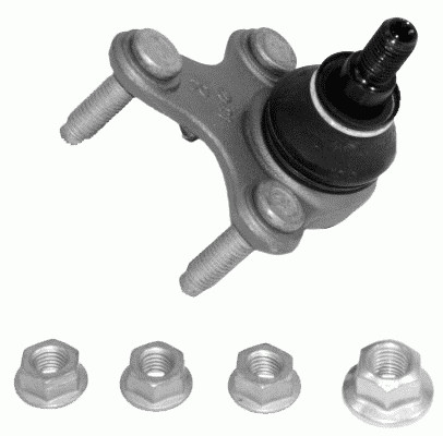 Опора кульова LEMFORDER 26773 02 SKODA OCTAVIA, VW GOLF V, JETTA, SEAT ALTEA, LEON 03- FRONT®