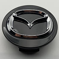Колпачок на диски Mazda BBM237190 58 мм 52 мм 49 мм черный