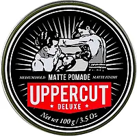 Матовая помада для волос средней фиксации Uppercut Deluxe Barbers Collection Matt Pomade 100 г