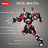 Конструктор Sluban B1120 "Робт воїн Dark Wander" 585 деталей, фото 3