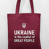 Эко сумка Market Ukraine является капиталом больших людей (KOTM_22U009) TM Presentville