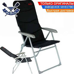 Крісло кемпінгове Tramp TRF-066 до 120 кг крісло шезлонг портативне складане крісло для відпочинку та туризму, алюміній