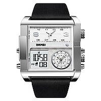 Многофункциональные цифровые наручные часы Skmei 2020WT White-Transparent