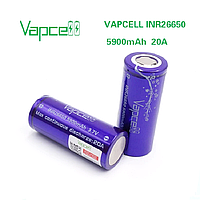 Аккумулятор Vapcell INR26650 Li-Ion 5900 mAh, высокотоковый