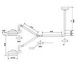 Світильник операційний підвісний Led KD-2012D-2 Медапаратура, фото 2