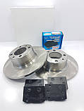 Диски гальмівні передній (к-т лев + оправ +колодки) ВАЗ 2101-07 LSA Словаччина, фото 3