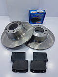 Диски гальмівні передній (к-т лев + оправ +колодки) ВАЗ 2101-07 LSA Словаччина, фото 5