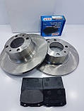 Диски гальмівні передній (к-т лев + оправ +колодки) ВАЗ 2101-07 LSA Словаччина, фото 7