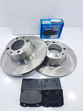 Диски гальмівні передній (к-т лев + оправ +колодки) ВАЗ 2101-07 LSA Словаччина, фото 8