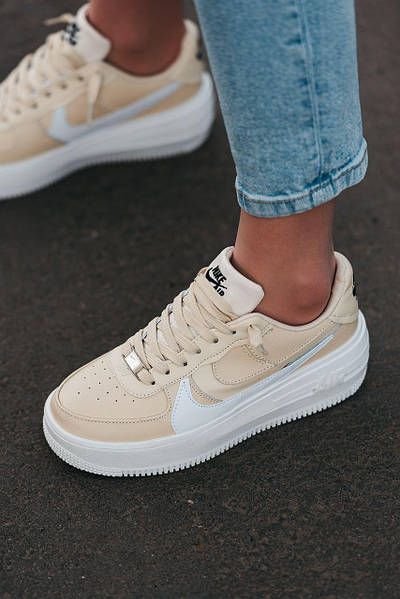 Nike Air Force 1 PLT.AF.ORM Fossil 10510 Marvinshop